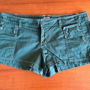 Mossimo Army Green Shorts with Cool Pockets